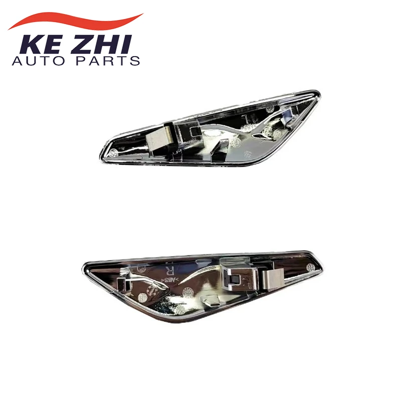 51117338569 51117338570 2pcs Left Right Fender Chrome Emblem Moulding For BMW X3 F25 X4 F26 2015-2017