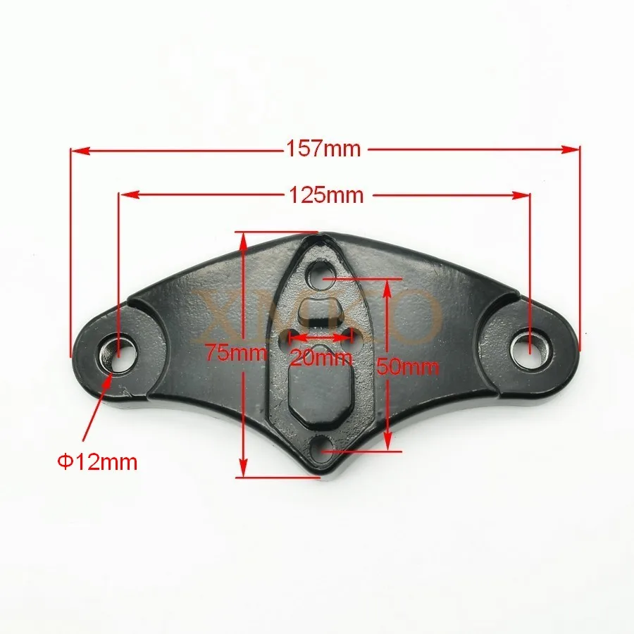 10 بوصة سكوتر كهربائي الجبهة شوكة الهيدروليكية التخميد امتصاص الصدمات درابزين تعديل الملحقات Kugoo M4 #2