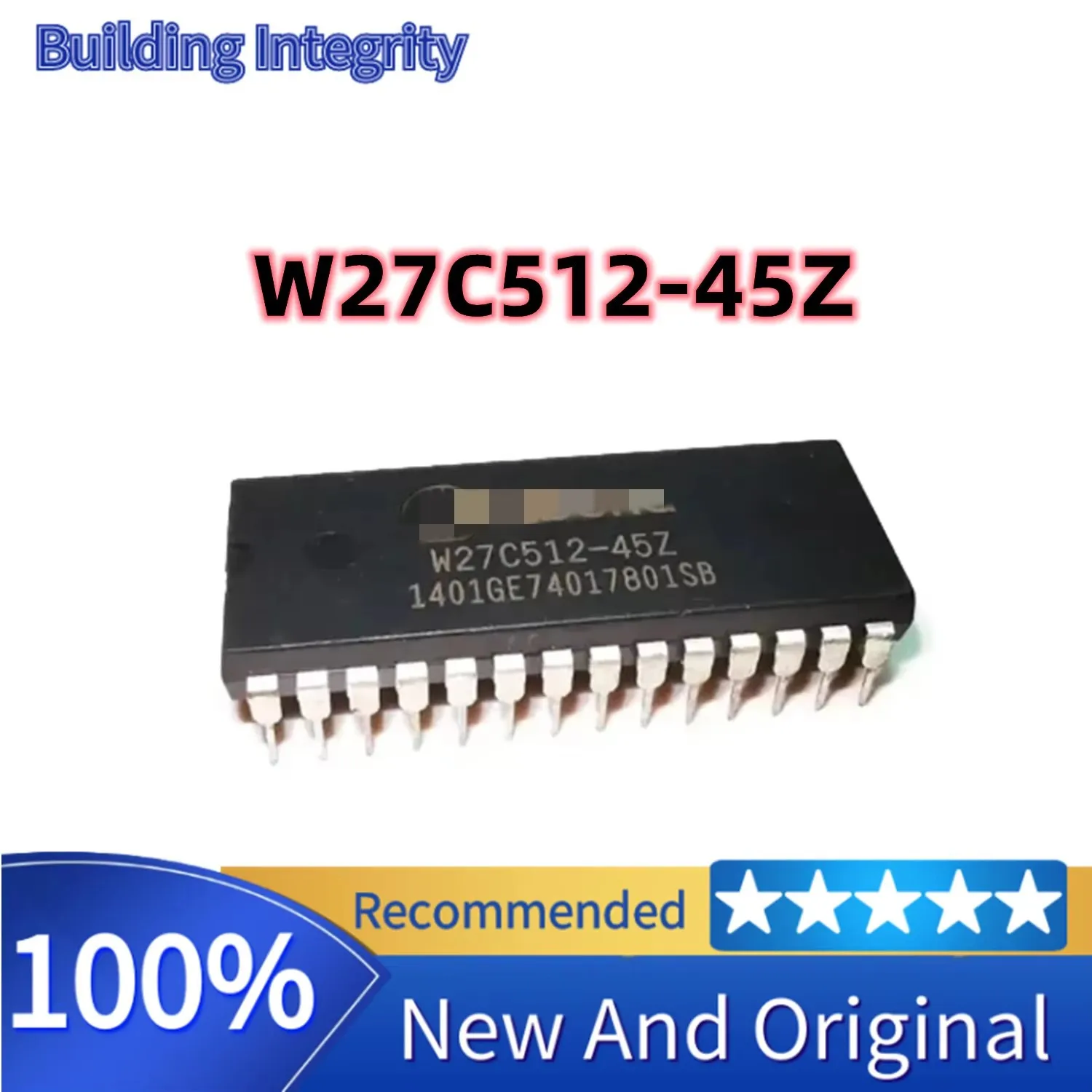 1PCS 10PCS 50PCS 100PCS W27C512-45Z W27C512-45 W27C512 IC EEPROM 512KBIT PARALLEL DIP-28 New Original Brand Chip