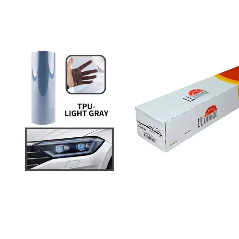 

LLumar TPU PPF Car Lamp Film Light Gray Headlight Tint Headlight Film 0.3*15M Scratch Headlight Film Car Auto Lamp Film