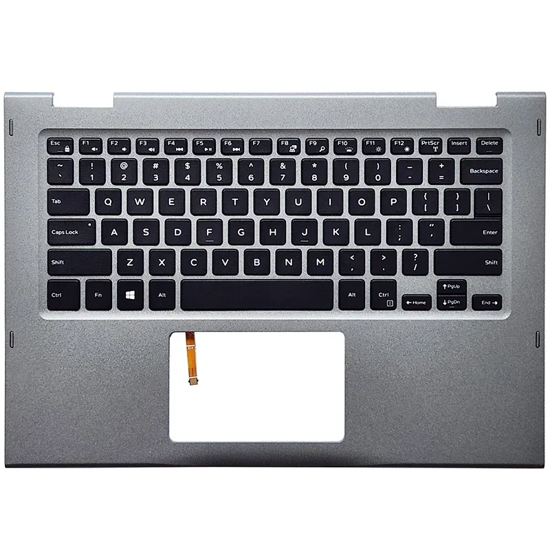 Original New US/LA Keyboard for Inspiron 13 5368 5378 5379 0JCHV0 Laptop Palmrest Upper Top Cover with Backlit Replacement