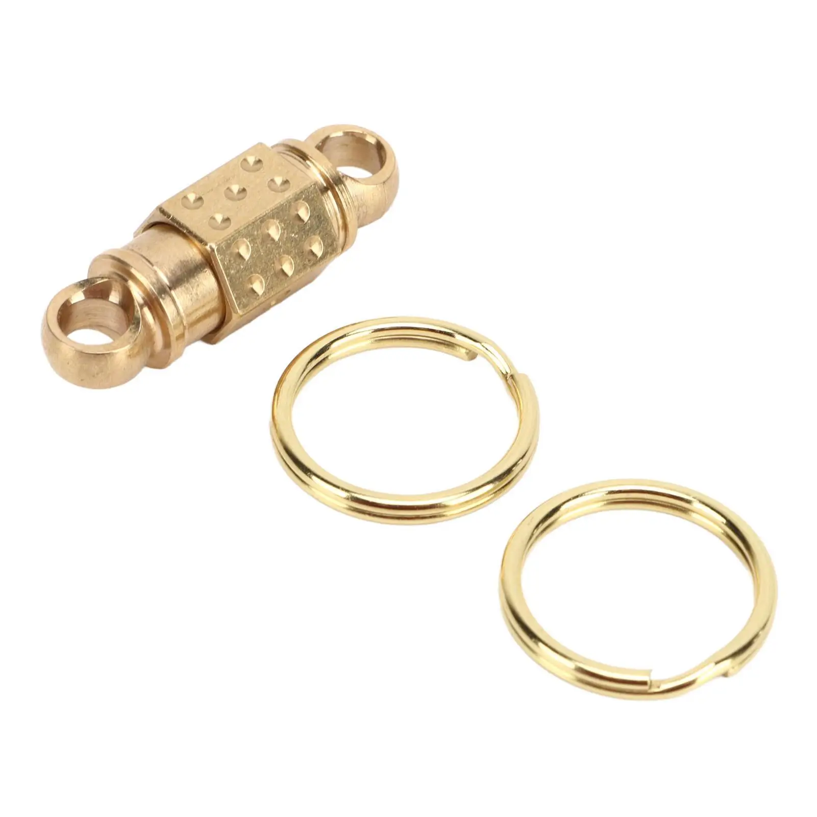 Brass Quick Release Keychain Rings - Detachable Universal Joint for Outdoor & for daily Use