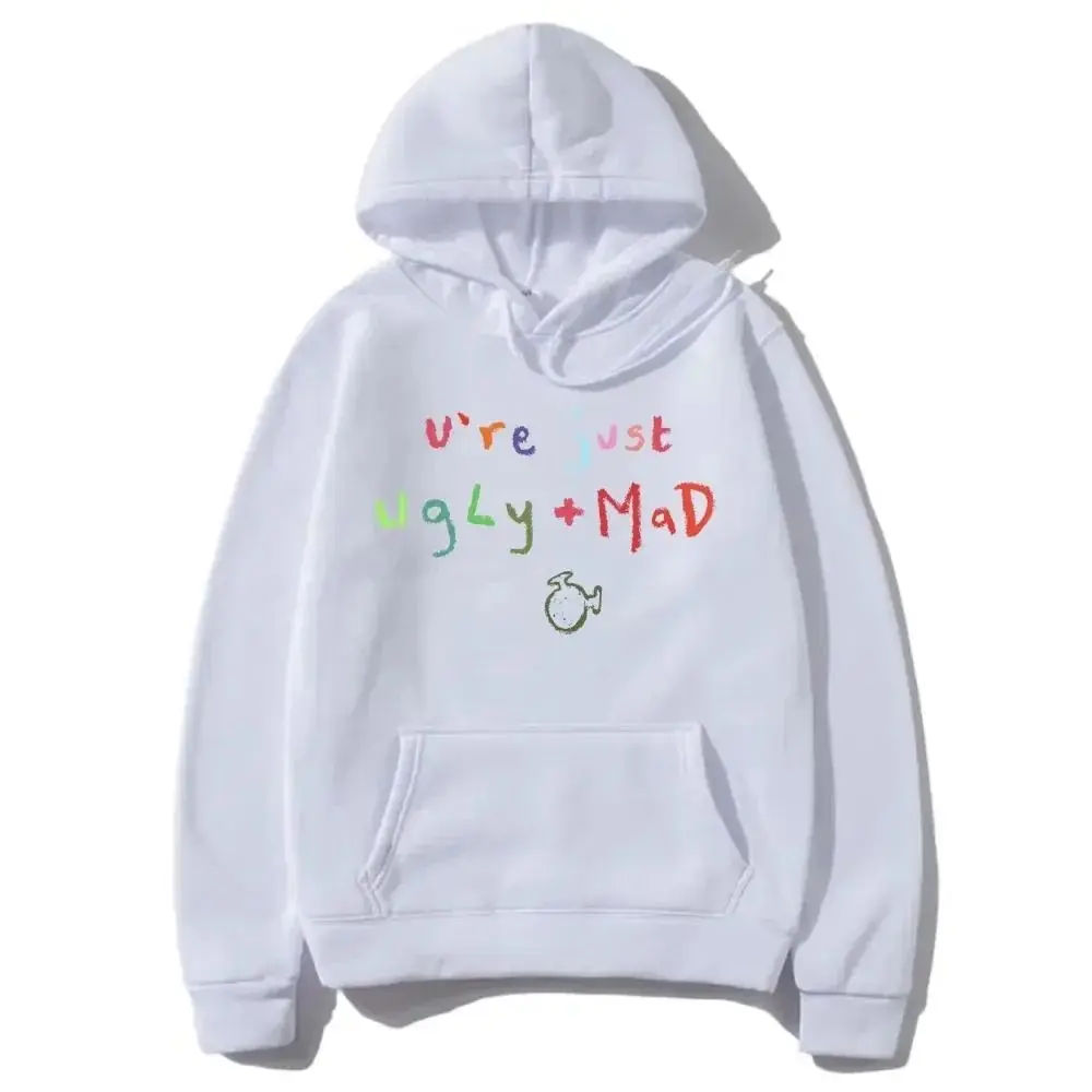 

Beabadoobee You're Just Ugly and Crazy Graphic Hoodie Women's Men's Fashion Art Aesthetic Sweatshirt Unisex Casual Hoodie