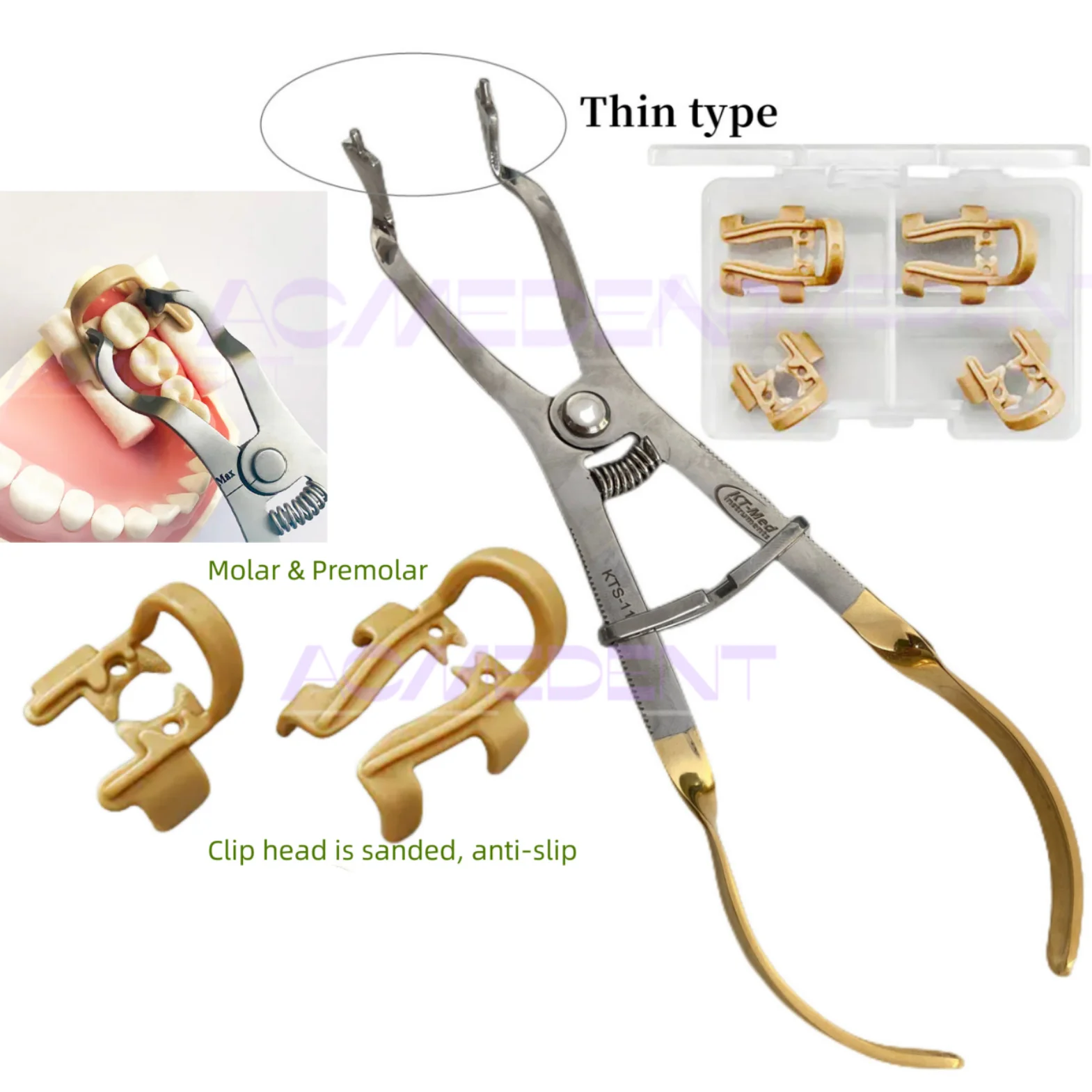 

Dental Moisture Clip Cotton Roll Holder Clips Premolar Molar Hemostatic Clamps Forceps Clamp Placement Clips Plier