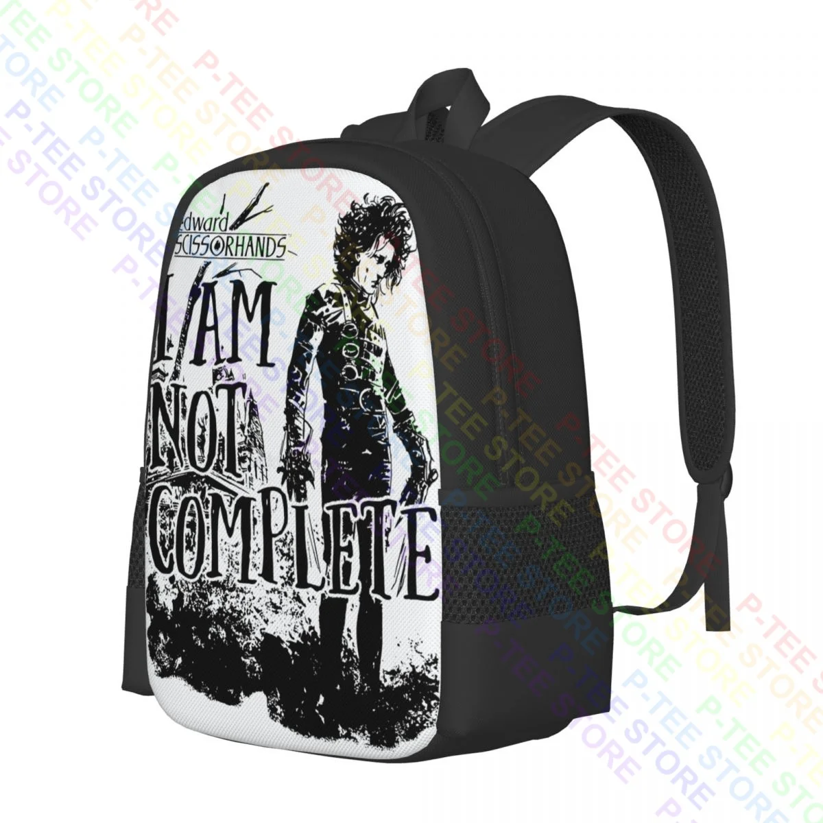 Edward Scissorhands - I Am Not CompleteBackpack Large Capacity Fashion Personalised