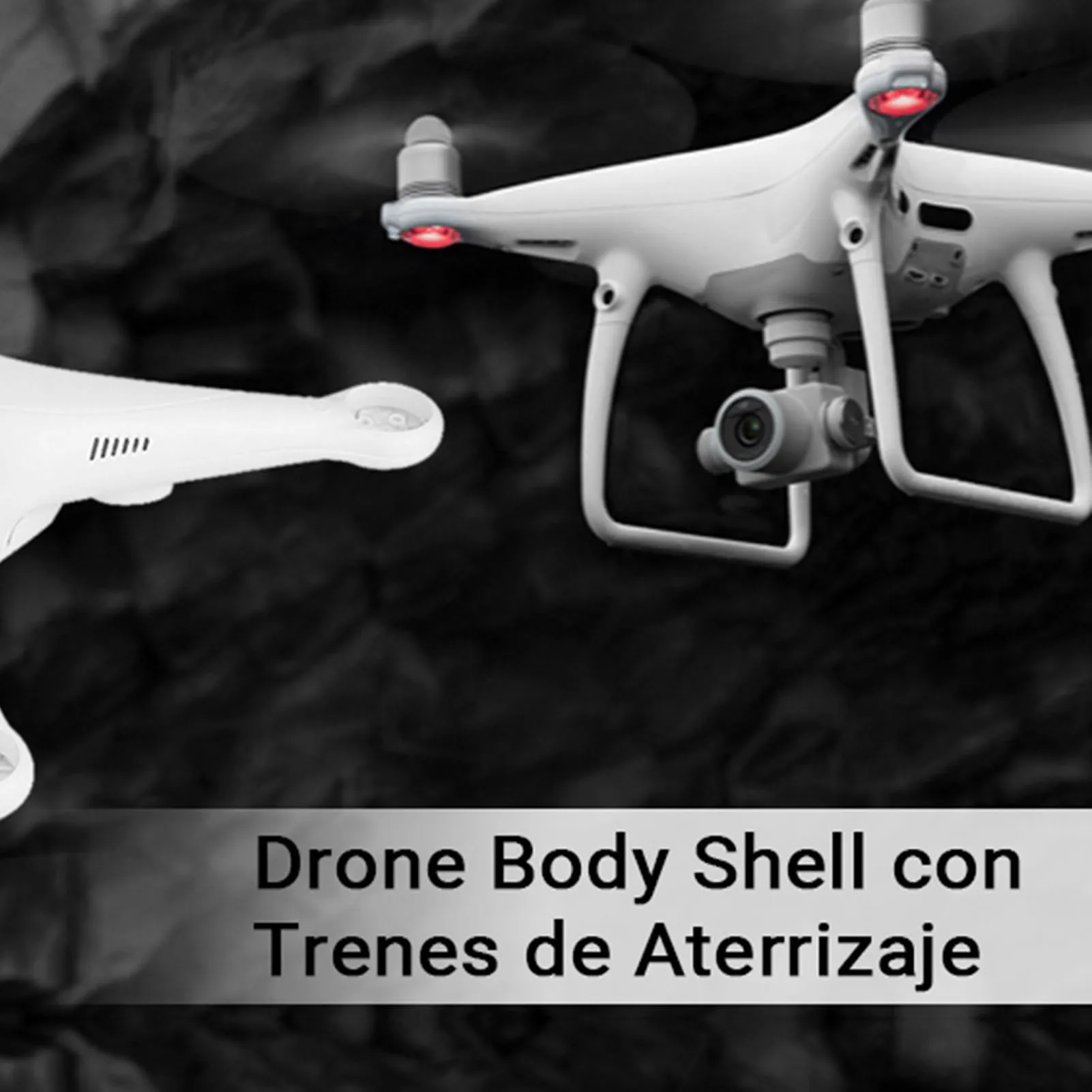

Drone Body Shell Frame 2pcs Landing Gears For Phantom 3 Professional Advanced