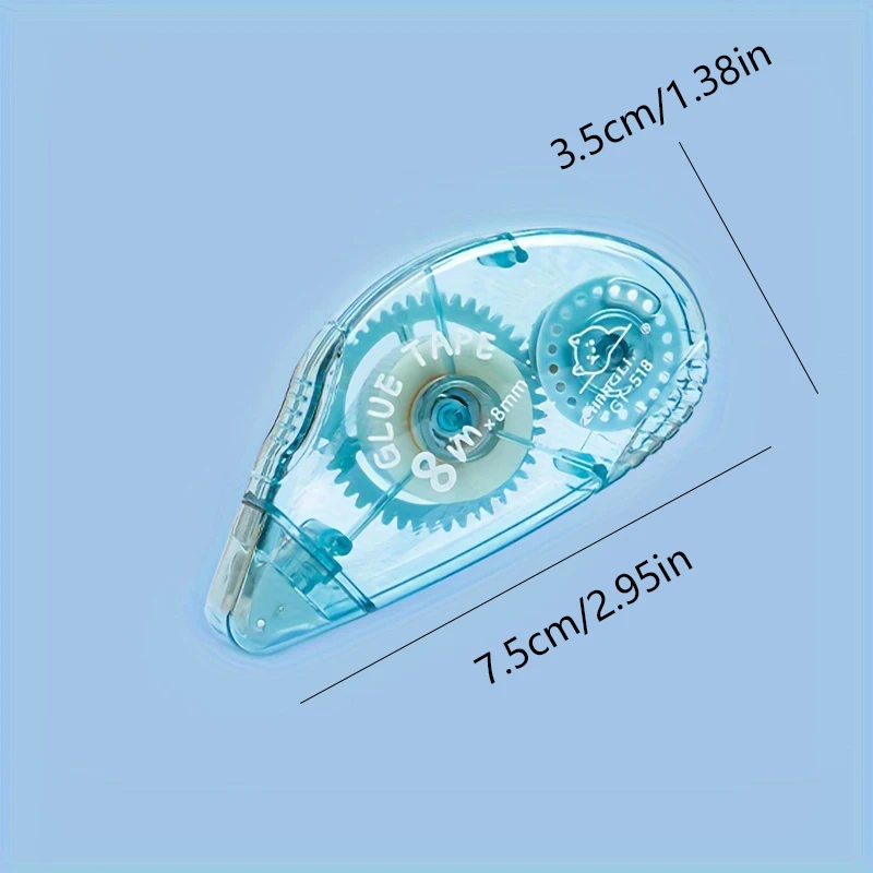 1pc 8M*8mm Double-Sided Adhesive Dots Glue Tape, Acid Free & Archival-Safe, Adhesive Tape Dispenser For Crafts And Scrapbooking image 6