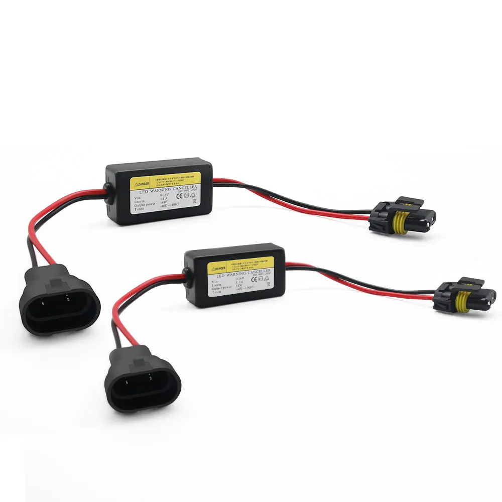 1pcs H1 H3 H7 H11 9005 9006 Car Load Resistor Error Canceller LED Decoder Canbus Free Wiring Canceller Decoder Light