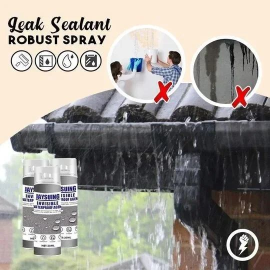 Super Strong Bonding Spray Anti-Leaking Sealant Agent Multi-use Invisible Waterproofing Agent Leak Trapping Repair Glue