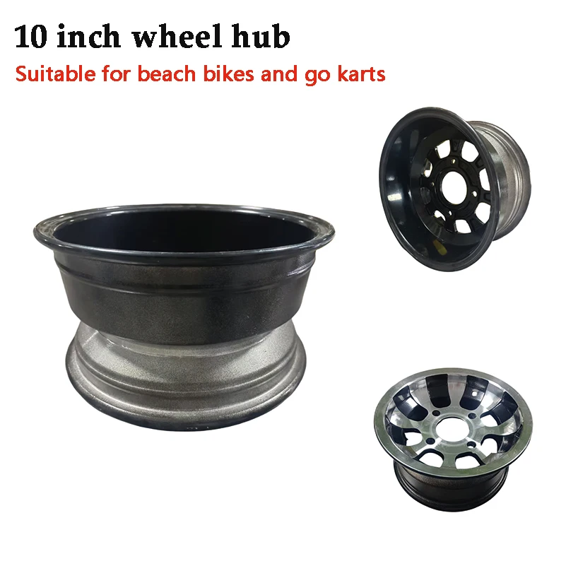 

Beach bike with 10 inch aluminum wheels for 235/30-10 225/40-10 23x7-10 tire accessories
