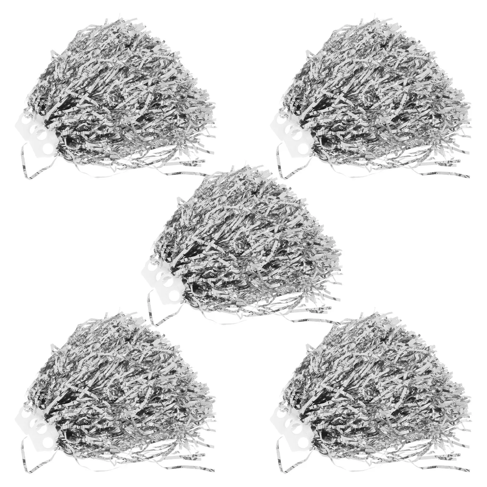 

10Pcs Cheerleading Pom Poms Vibrant Longlasting for School Competition Dance Routine Festival Celebration Lightweight