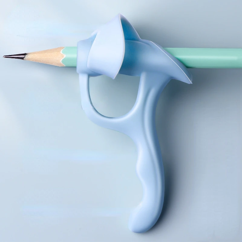 5 Fingers Silicone Pencil Pen Holder Children Writing Learning Tool Stationery Aid Grip Posture Correction Device