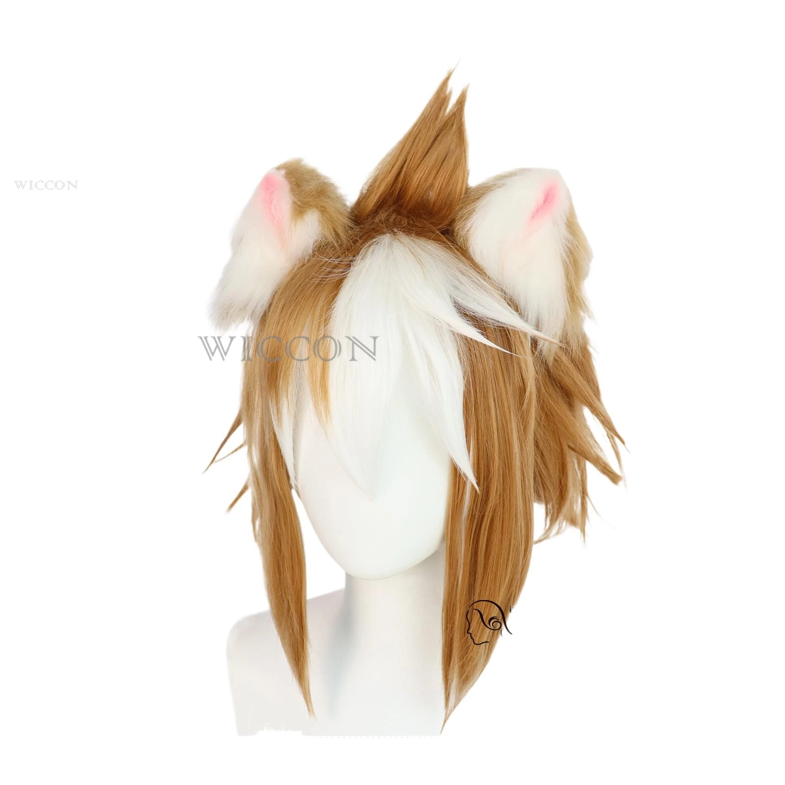 Gorou Render Cosplay Headwear Hair Wig Genshin Impact Hair Clip Hair Pin Anime Hair Band Hair Clap Halloween Costume Accessory image 3