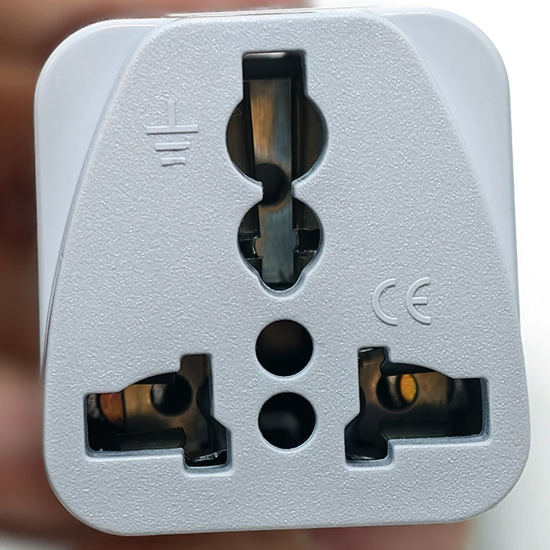 1/5/10PCS Top Universal Travel Adapter 220V 10A GE AU US EU UK Adapter Converter AC Power Plug Switch Adaptor Connector
