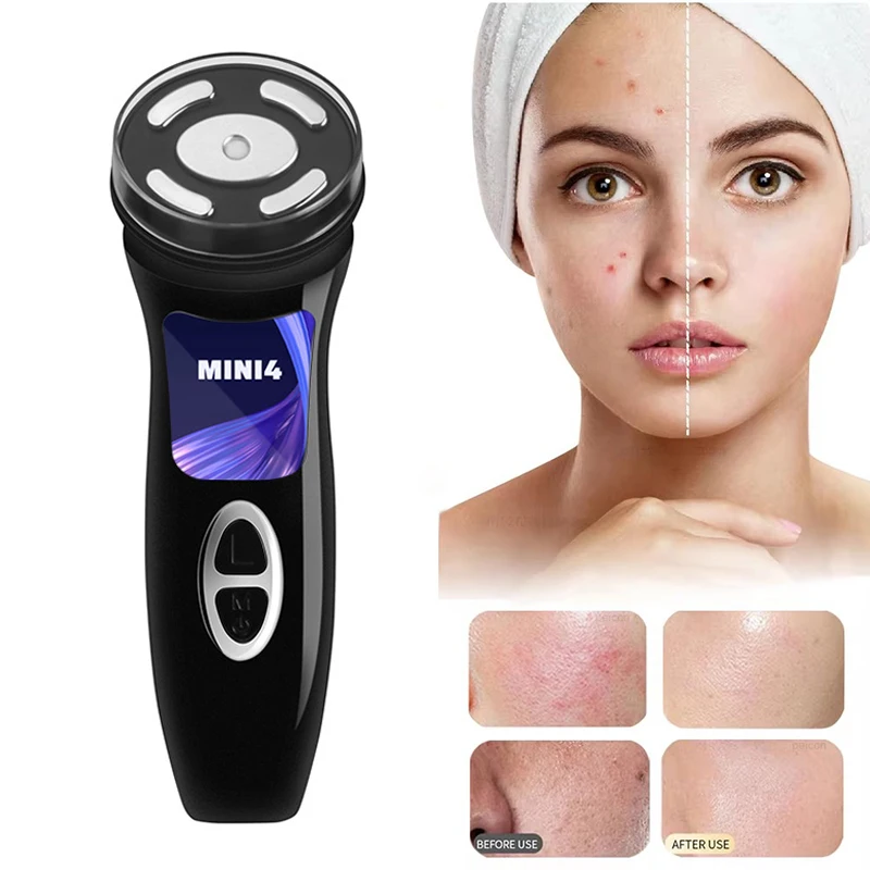 

Аппарат для лифтинга лица HIFU, массажер для лица с EMS и микротоками, омоложение кожи, антивозрастной массажер для лица, мини-аппарат HIFU