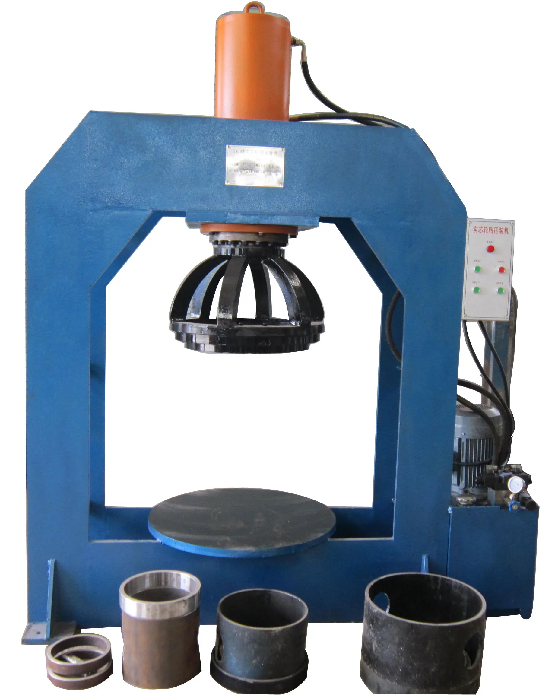 8 to 25 inch Full Tools of Solid Tires Hydraulic Press Machine