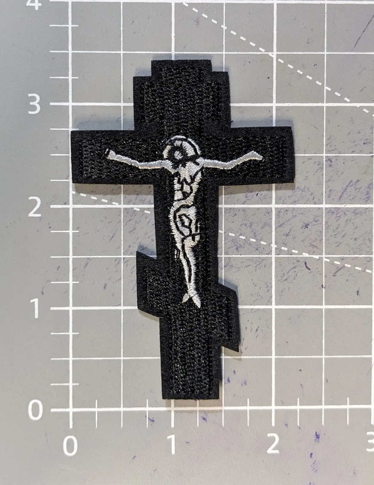 Jesus Cross Patch Christ Crucifixion 