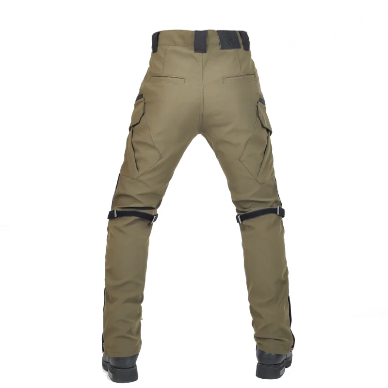 Men's Motorcycle Riding Pants MTB BMX ATV Enduro Racing ADV Anti-Fall Protective Comfortable Long-Distance Travel Cycling Gear