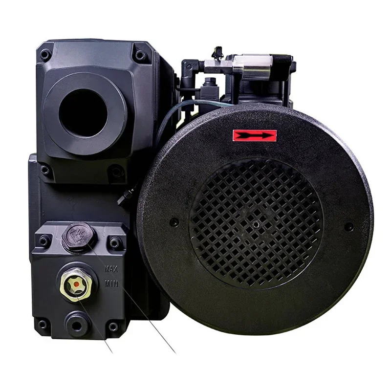 

1pc Rotary Vane Vacuum Pump Large Flow Packaging Machine Evacuation Air Pump Defoaming Industrial Vacuum Pump