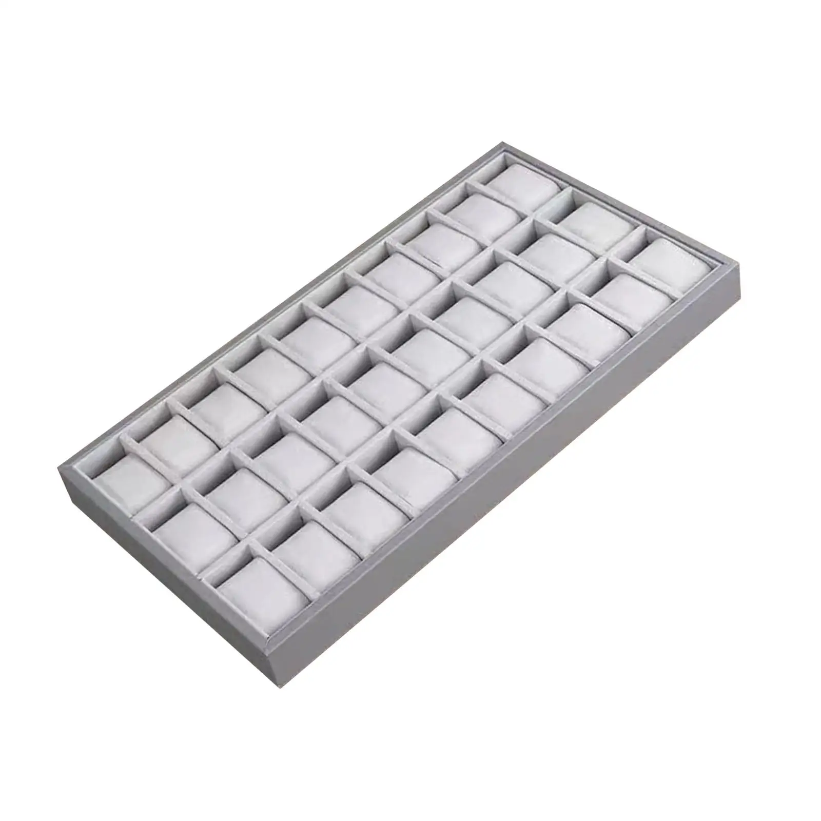 Watch Jewelry tray Case Bracelet Display Stackable for Shop Display