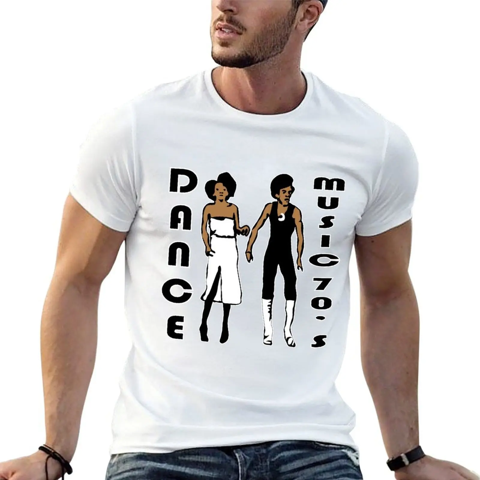 Disco 70's T-Shirt anime shirt tops men t shirt