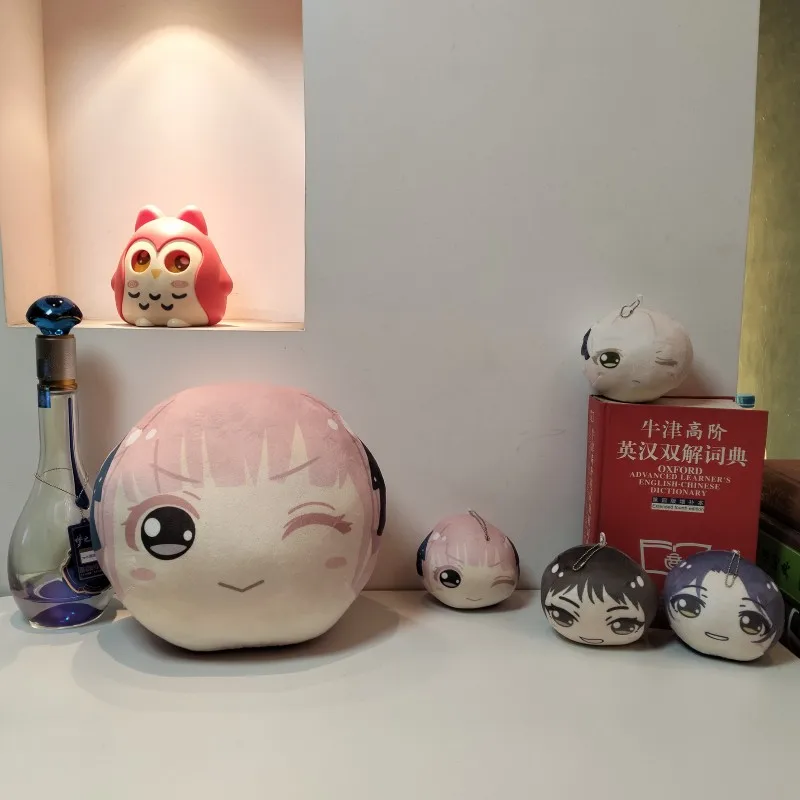 GIRLS BAND CRY Anime ISERI NINA KAWARAGI MOMOKA SUBARU AWA Rupa 10cm lindo colgante mochila llavero regalo de Navidad