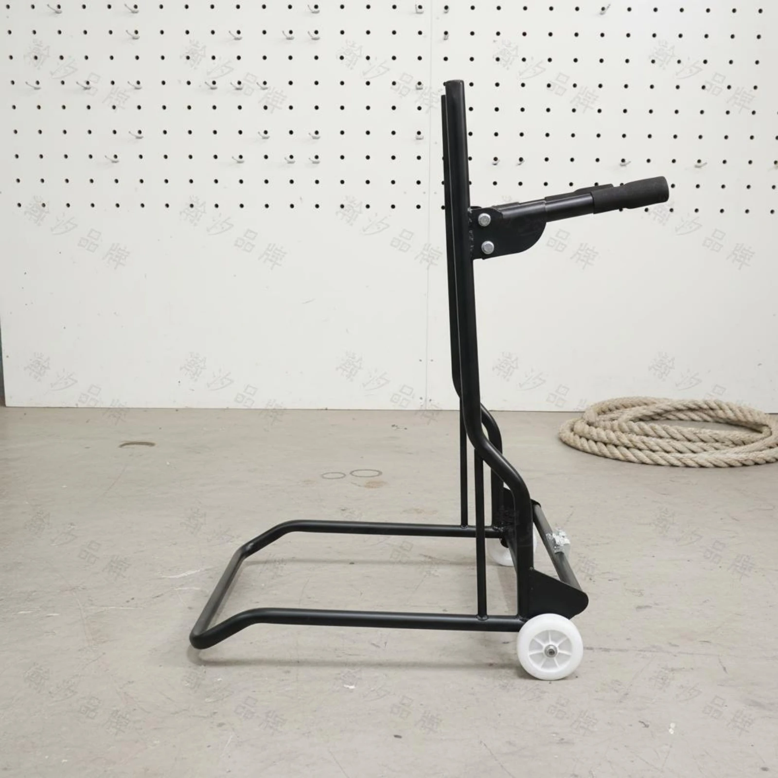 Outboard Engine Trolley Wheeled Base Outboard Engine Vehicle Engine Carrier Rectangular Frame Boat Dolly Portable