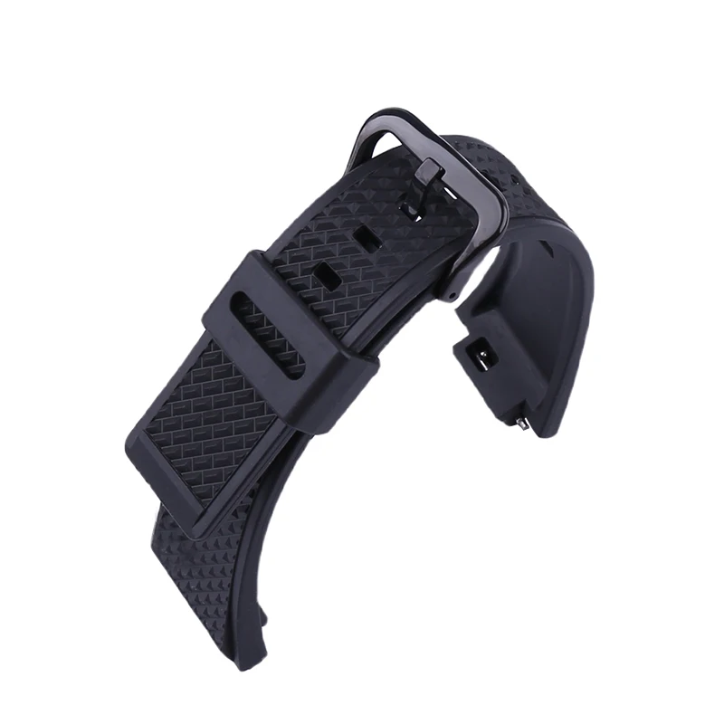 إكسسوارات حزام ساعة سيليكون للرجال سوار ساعة من الراتنج متوافق مع سوار معصم مطاطي رياضي للسيدات من Casio GM-110