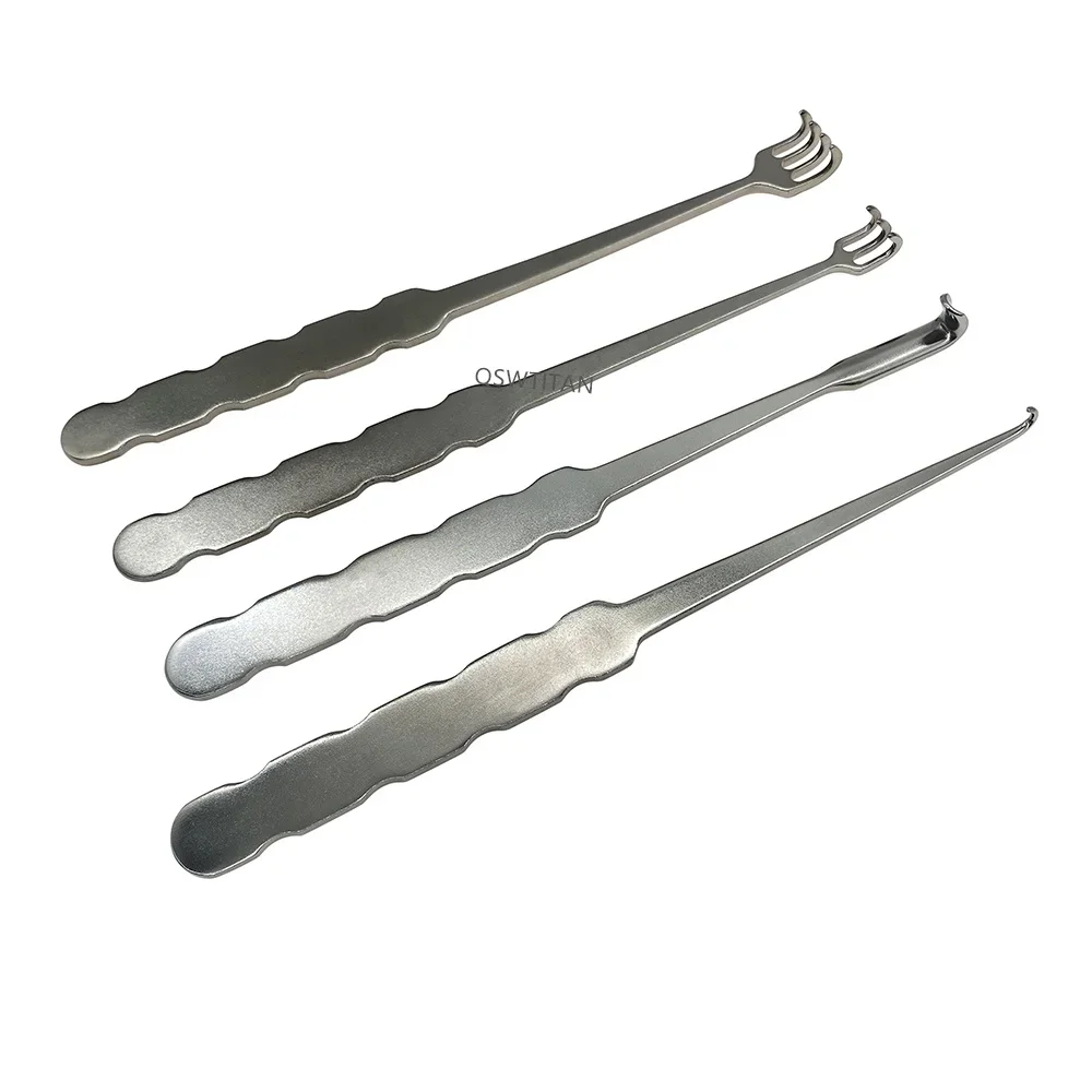 Stainless steel Pull Hook Retractors Skin Retractor claw Blunt 185mm Orthopedics Surgical Instruments