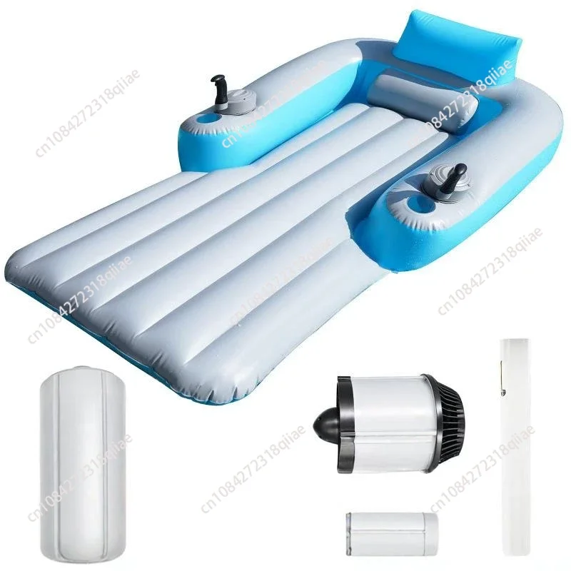 Nouvelle chaise longue gonflable pour adultes, radeau flottant multi-usages pour piscine, jet ski et bateau