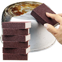 10Pc Nano Sponge Magic Erasers Carborundum Removing Rust Cleaning Sponge Kitchen Pot Dish Rust Removal Emery Cleaning Brush