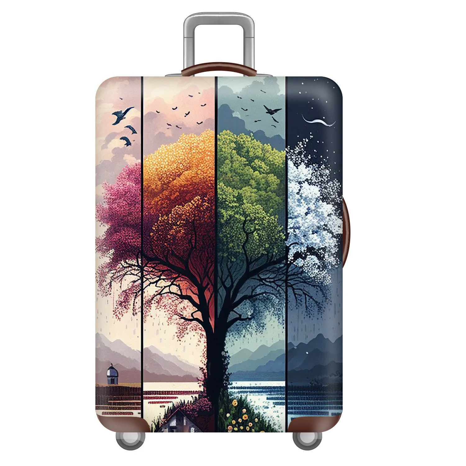 

Luggage Craftsmanship Needs To Be Ordered 2026 Fashion Sports Tie Rod Neutral Suitcase Animal Cover Protective Cover