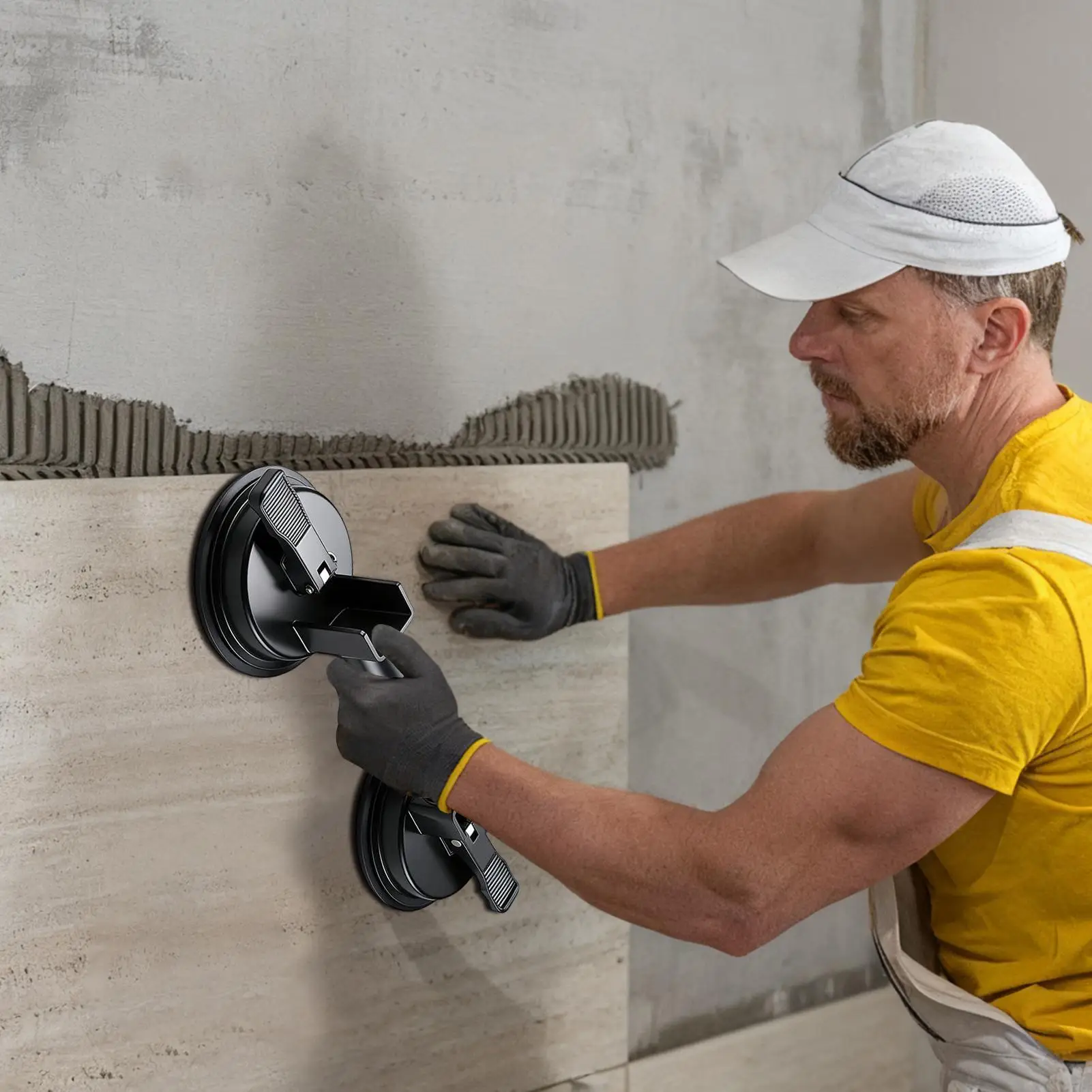 Floor Gap Repair Tool Suction Cup Professional-Grade Seamless Joint Tool Suitable for Floor Installation Projects