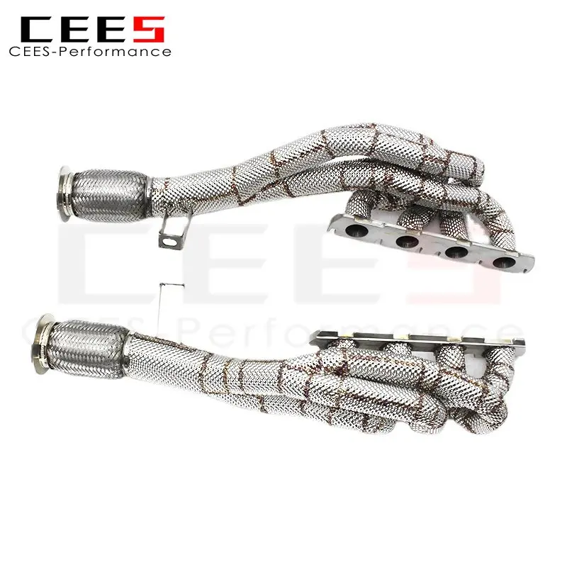 

CEES Exhaust Manifold for AUDI R8 V8 4.2 2008-2020 Stainless Steel Exhaust Pipe High Performance Car Headers Exhaust System