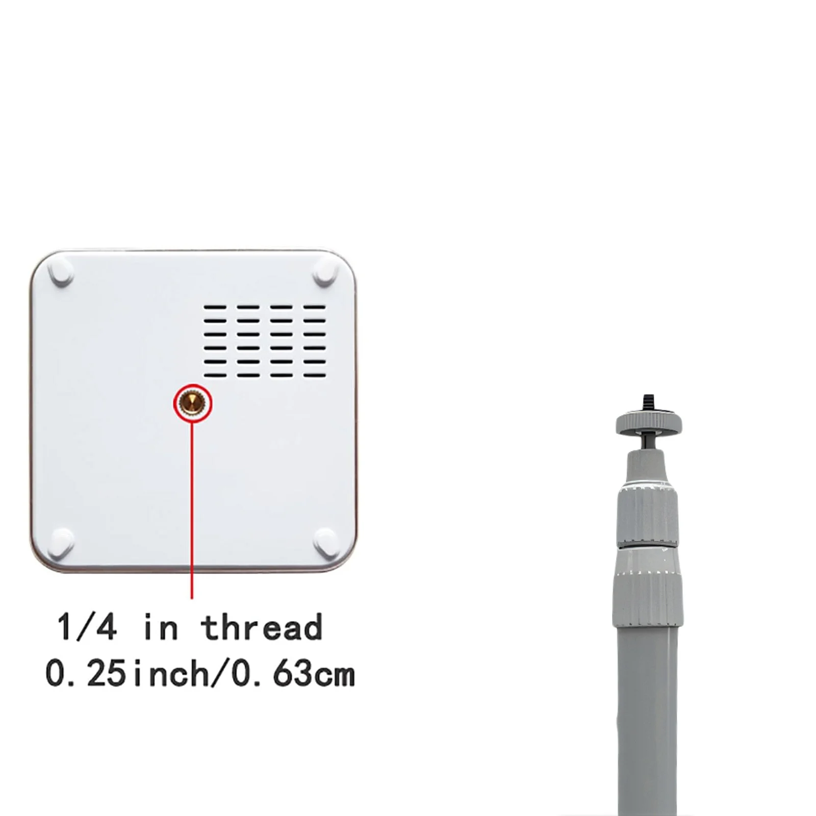 مروحة حامل جهاز عرض ، مثبت على الحائط ، أبيض #2