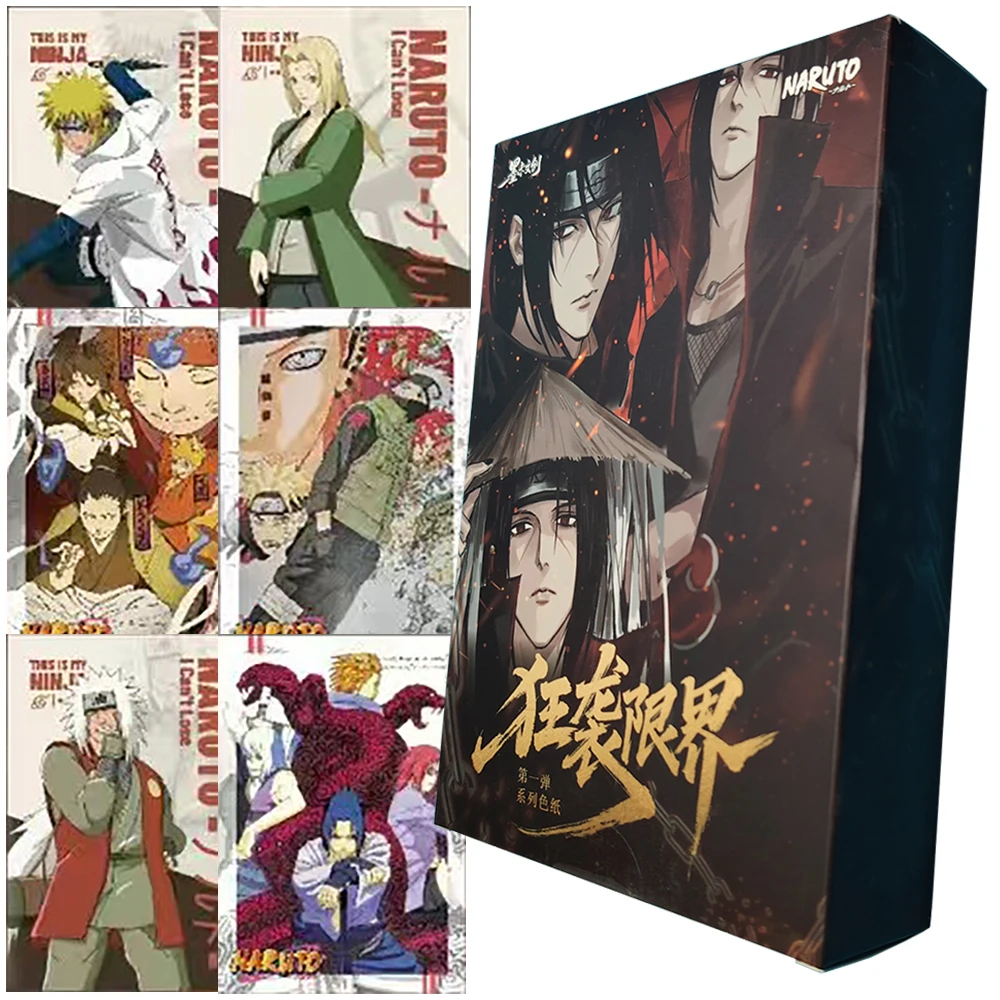 

Naruto Japanese Fantasy Adventure Anime Limited Character Color Paper Card Haruno Sakura Hyūga Hinata Creative Peripheral Gift