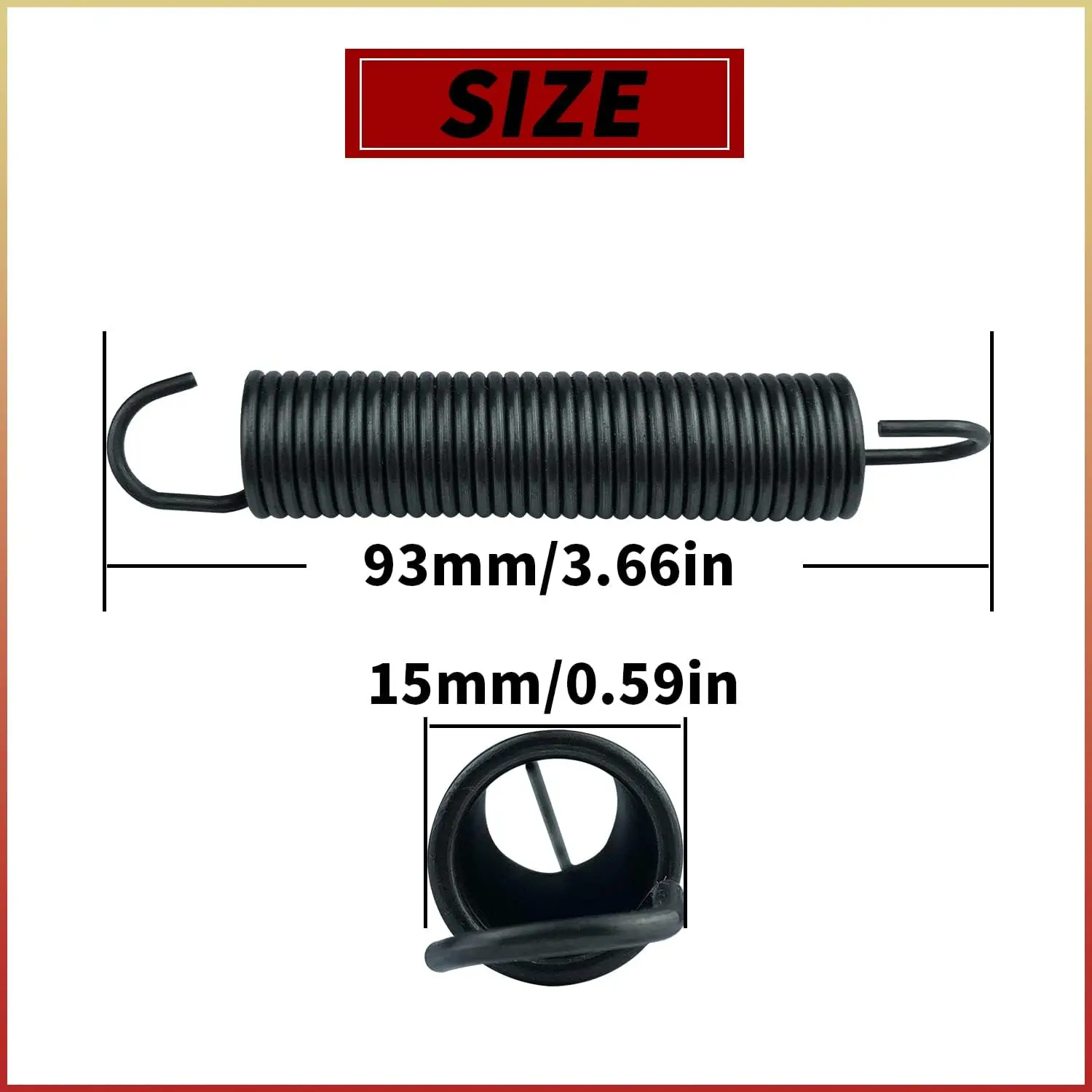 3205241 Electric Laundry Dryer Idler Spring Compatible with Frigidaire Gibson Electrolux 509413 AH446942 EA446942 PS446942