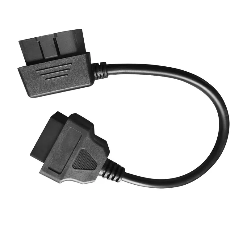 

30CM OBD2 Extension Cable 16 Core Male to Female Adapter for OBD2 Diagnostic Scanners for Car Fault Detection Maintenance