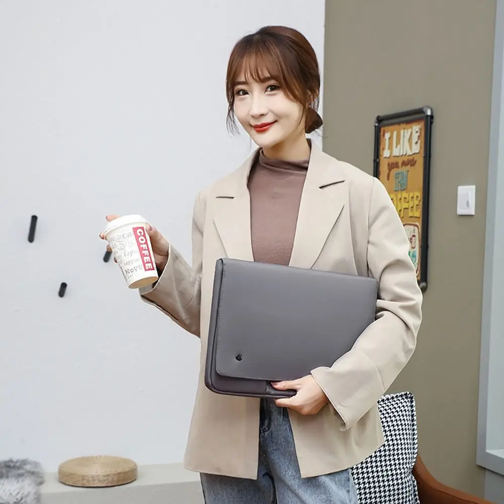 

13 14 15 inch Business Pouch Laptop Bag Anti Scratch Shockproof Protective Case Fashion Office Notebook Cover for Lenovo/HP/Dell