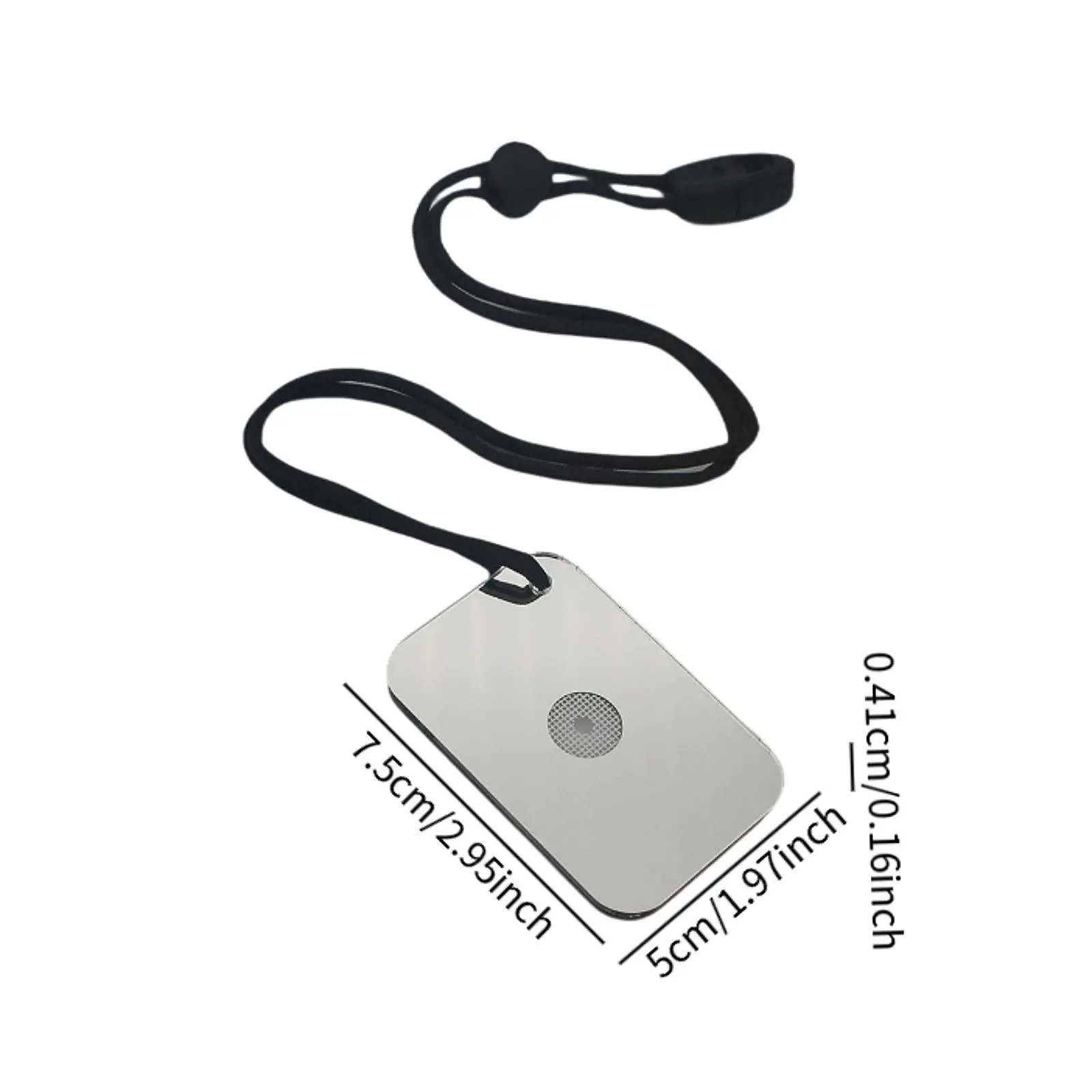 Weather Resistant Survival Signal Mirror Acrylic Reflective Gear for Kayak Boat Emergency Hiking