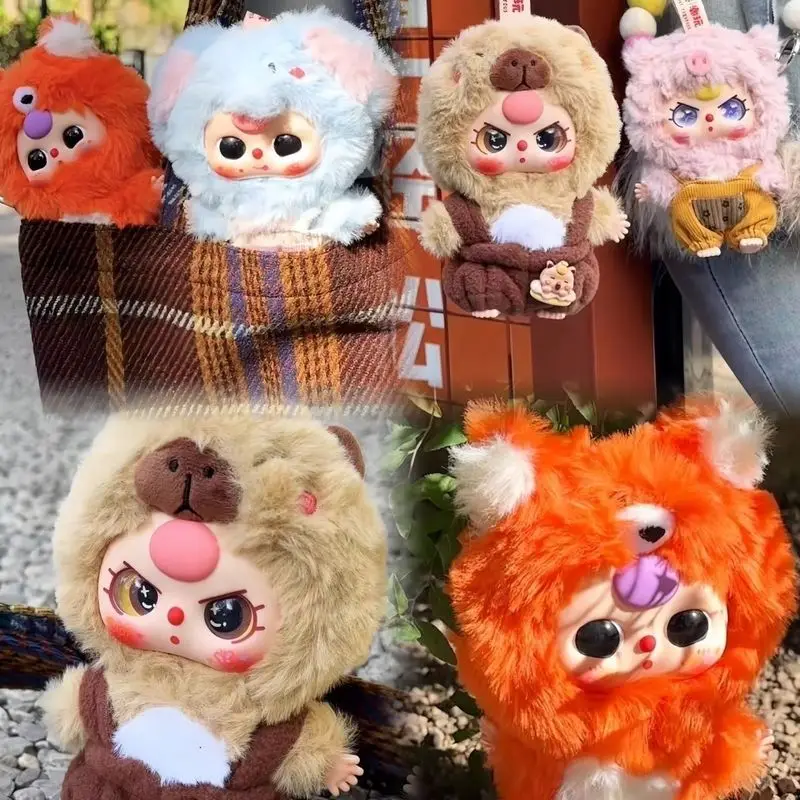 

100% Original Baby Three Little Cute Series Surprise Blind Box Plush Doll Bag Pendant Decorative Ornaments Girls Collect Gifts
