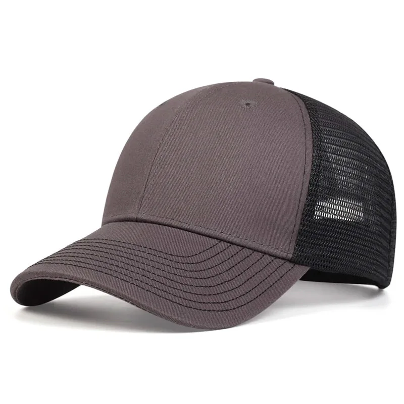 Unisex 8 Lines On The Brim Of The Hat Baseball Net Caps Spring and Summer Outdoor Adjustable Casual Hats Sunscreen Hat view 5