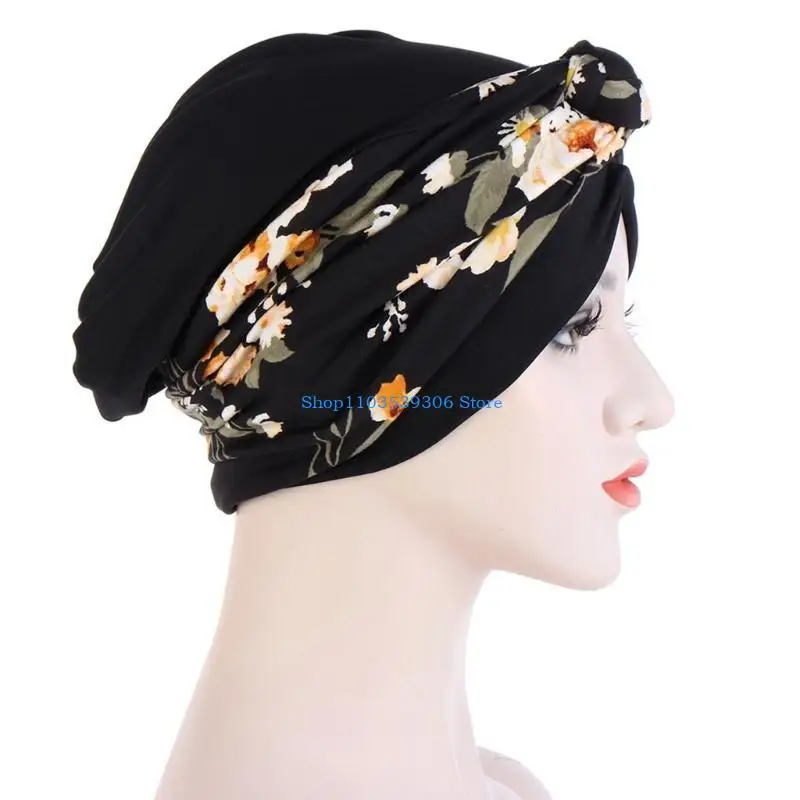 400A Knot Head Cover Headwrap Hairwrap Colourful Hair Scarf Head Wrap