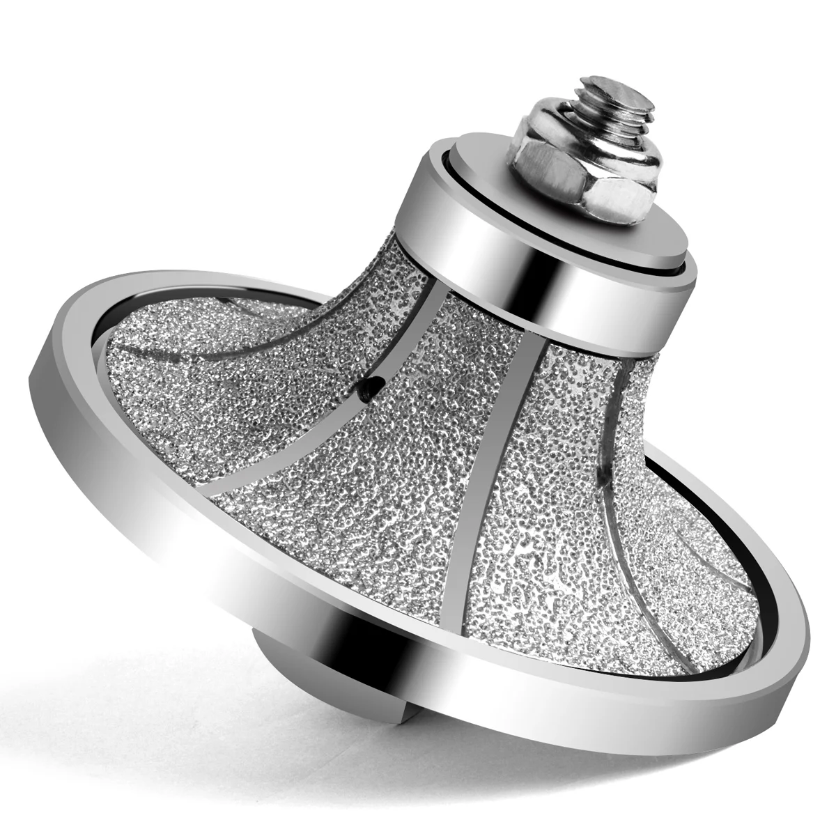 Bsrttool Diamante Vácuo Soldadas Mão Formada Rebolo b tipo 85 mm Tamanho Feito Granito Mármore Rebolo