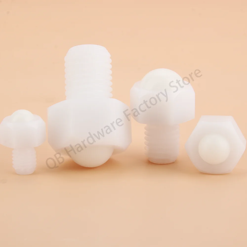 Factory Outlet QB323/324 POM/PEEK Ball Ball Rollers, Plunger Ball Rollers,Hex Head ,Stud Type  In Stock Fast Shipping