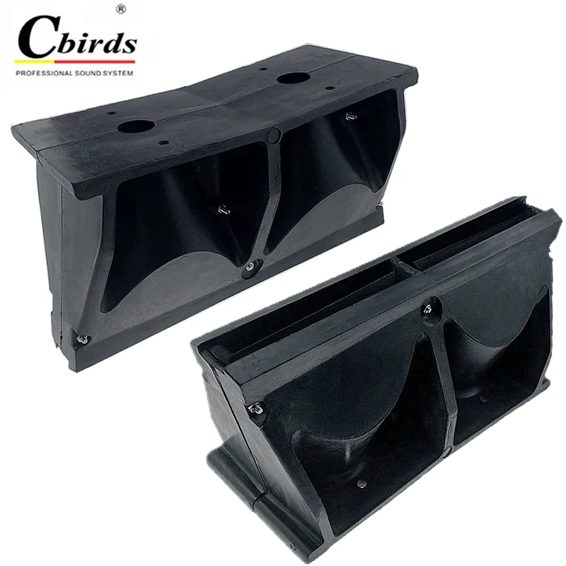 

1pcs Audio Kudo Style Line Array Waveguide Horn,Size: 305*120*155 Throat:1 Inch Material: PU1