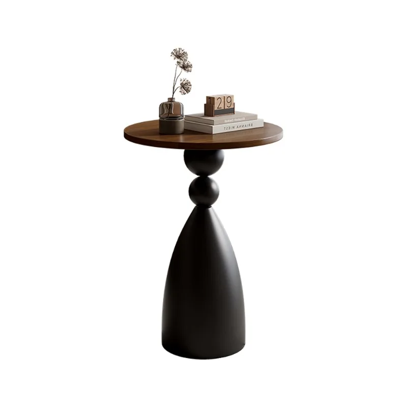 

Medieval style living room sofa, solid wood edge table, French vintage bedroom design, side table, bedside table