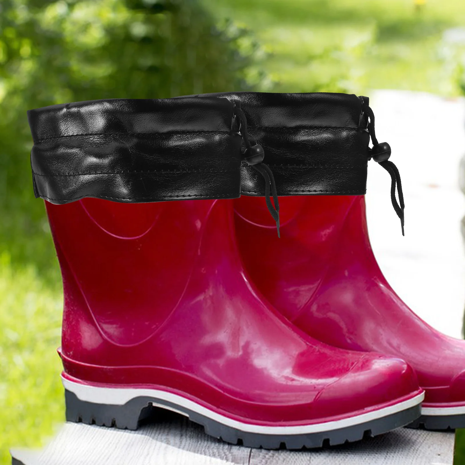 Botas de chuva forro masculino meias térmicas feminino substituição forro capas grossas caçador para respirável