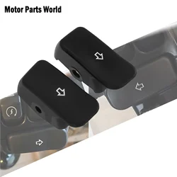 Motorcycle Turn Signal Switch Extension Caps Button Extended Cover For Harley Softail Breakout Fat Boy Deluxe FLST Sportster XL