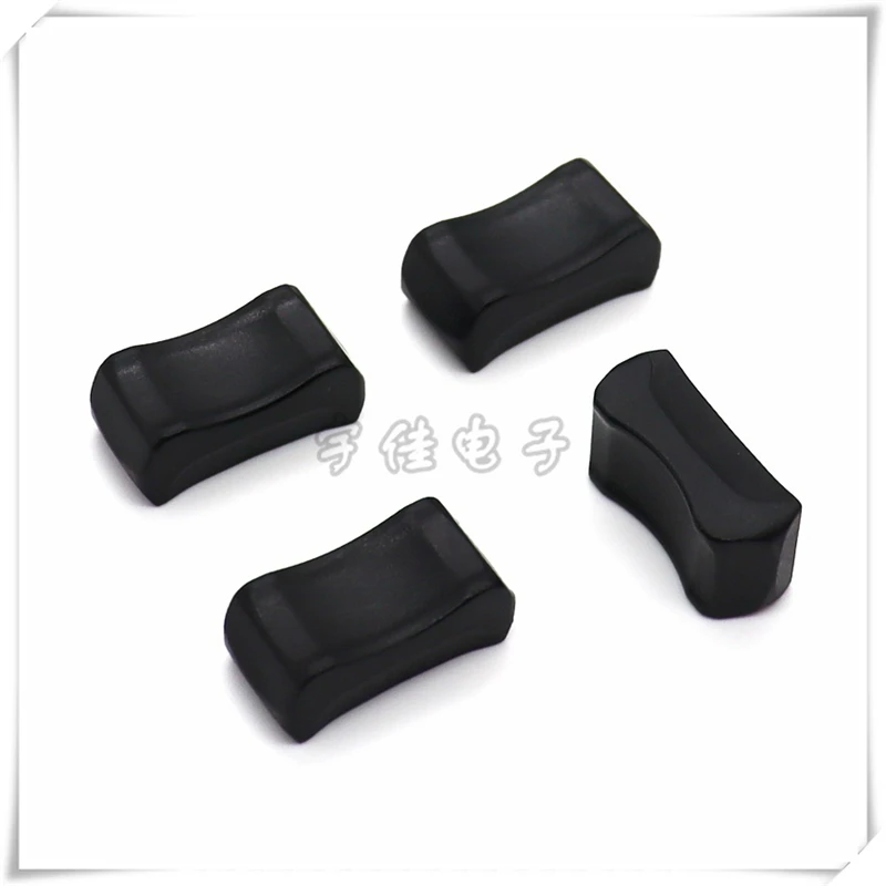 10PCS 25×12×8.5MM Black Mixer Push Key Cap Straight Slide Potentiometer push-pull Cap Mixer Panel Cap